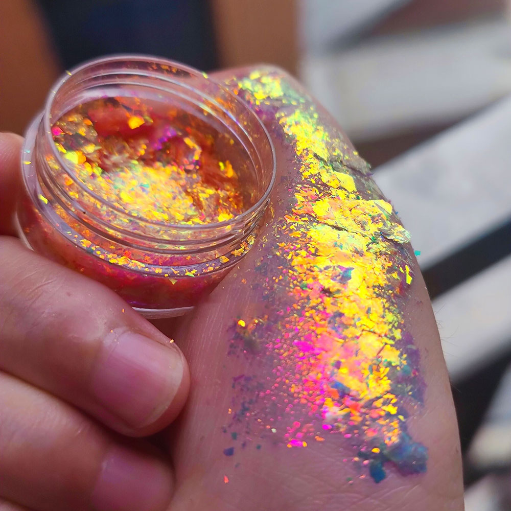Sparkly Chameleon Nail Opal Fl - đánh giá và giá Eyeshadow Glitter Pigment