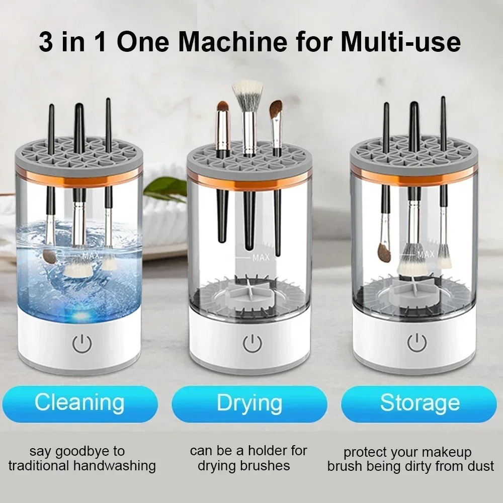 Automatic Electric Makeup Brus - đánh giá và giá Beauty Makeup Brushes