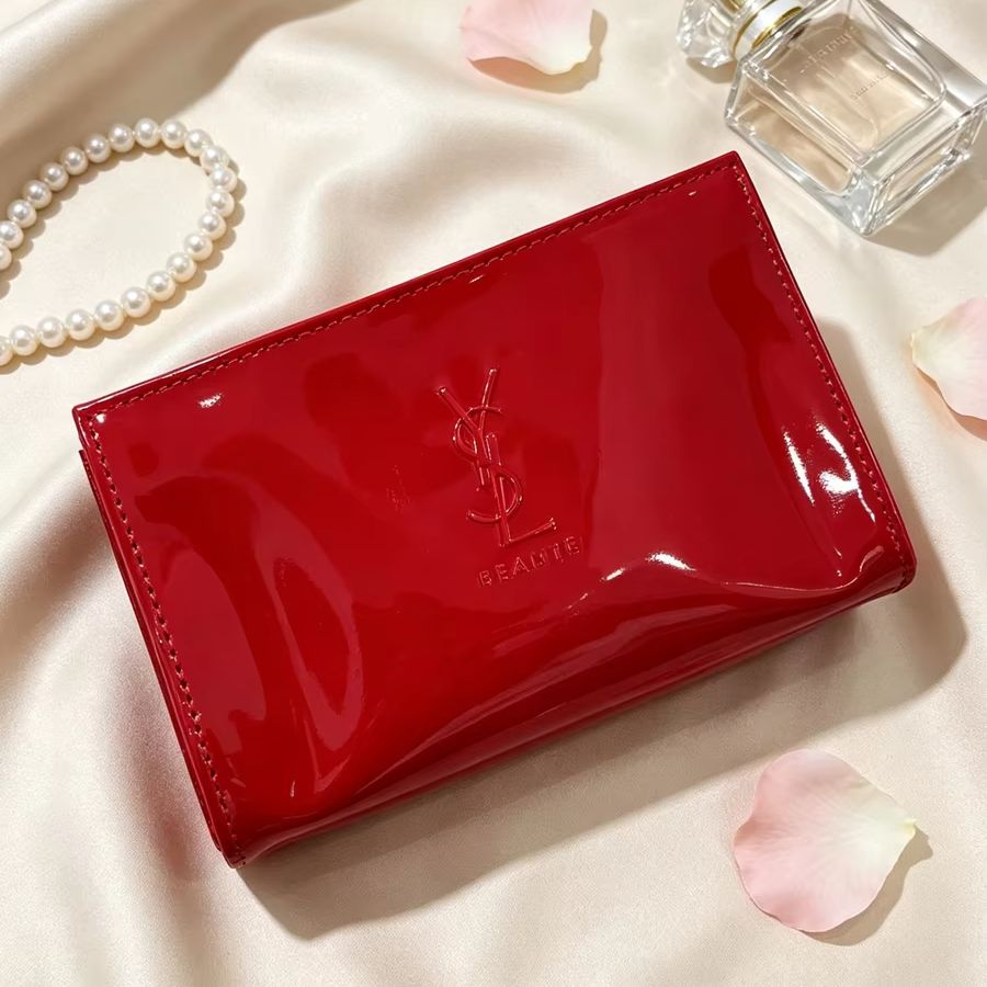 YSL Red Patent Leather Mini Co - đánh giá và giá Ysl Beauty Makeup