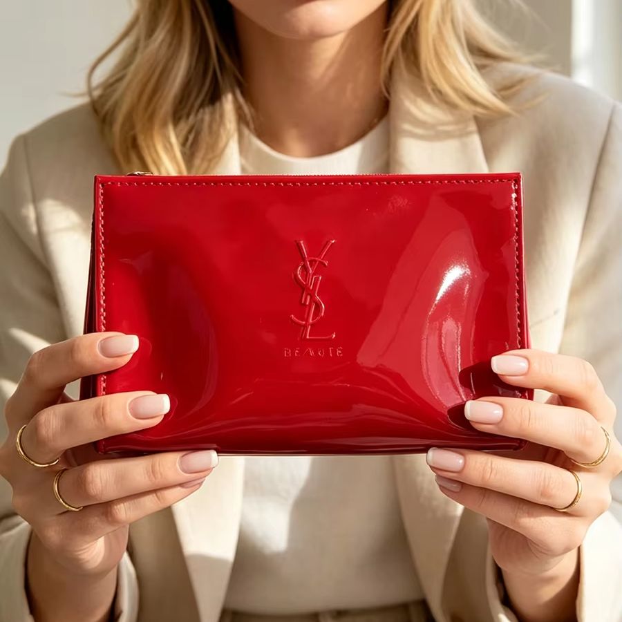 YSL Red Patent Leather Mini Co - đánh giá và giá Ysl Beauty Makeup