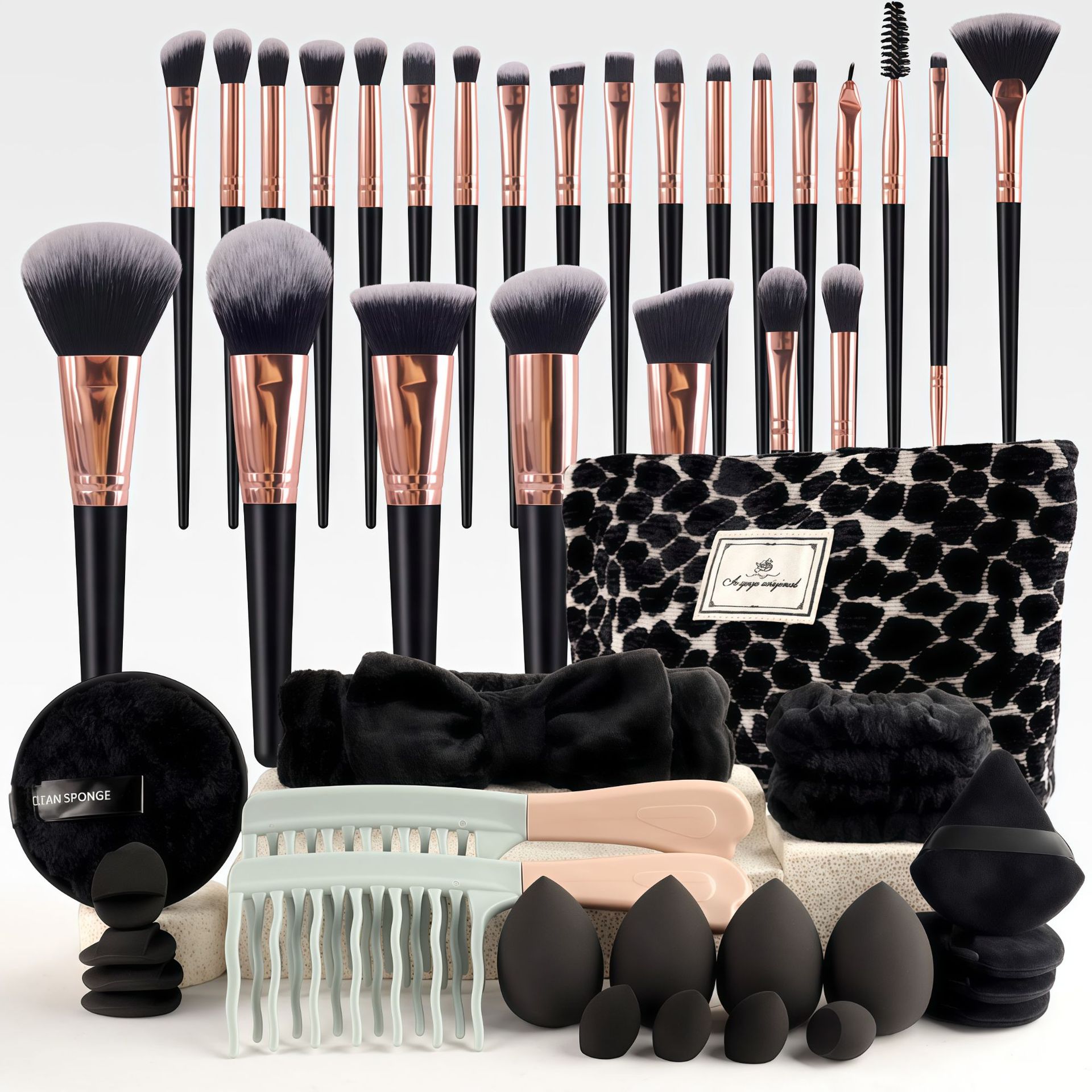 Makeup Brush Set Chic Fragranc - đánh giá và giá Beauty Makeup Brushes