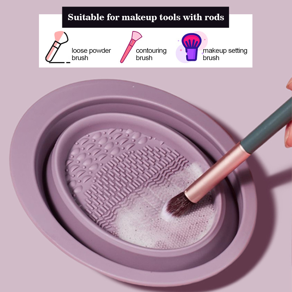 Silicone Makeup Brush Cleaning - đánh giá và giá Beauty Makeup Brushes