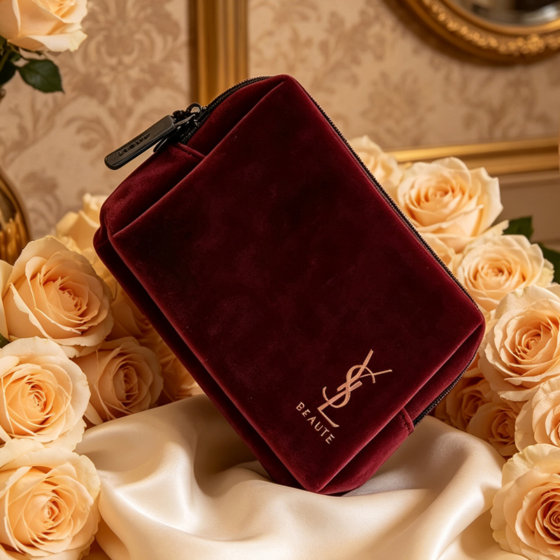 YSL Vintage Burgundy Velvet Ma - đánh giá và giá Ysl Beauty Makeup