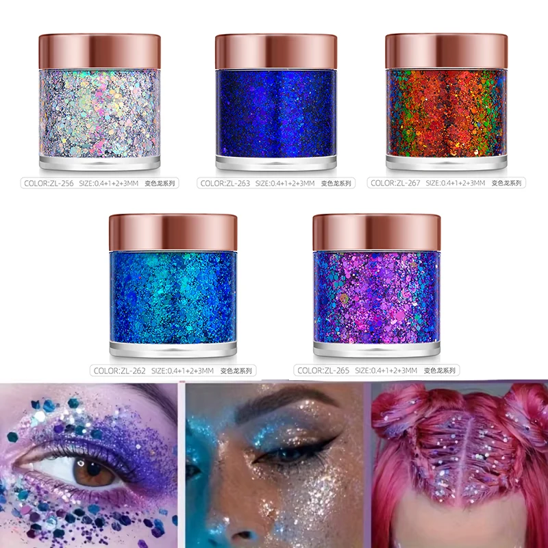 1Pc Sequins Body Glitter Gel M - đánh giá và giá Eyeshadow Glitter Pigment