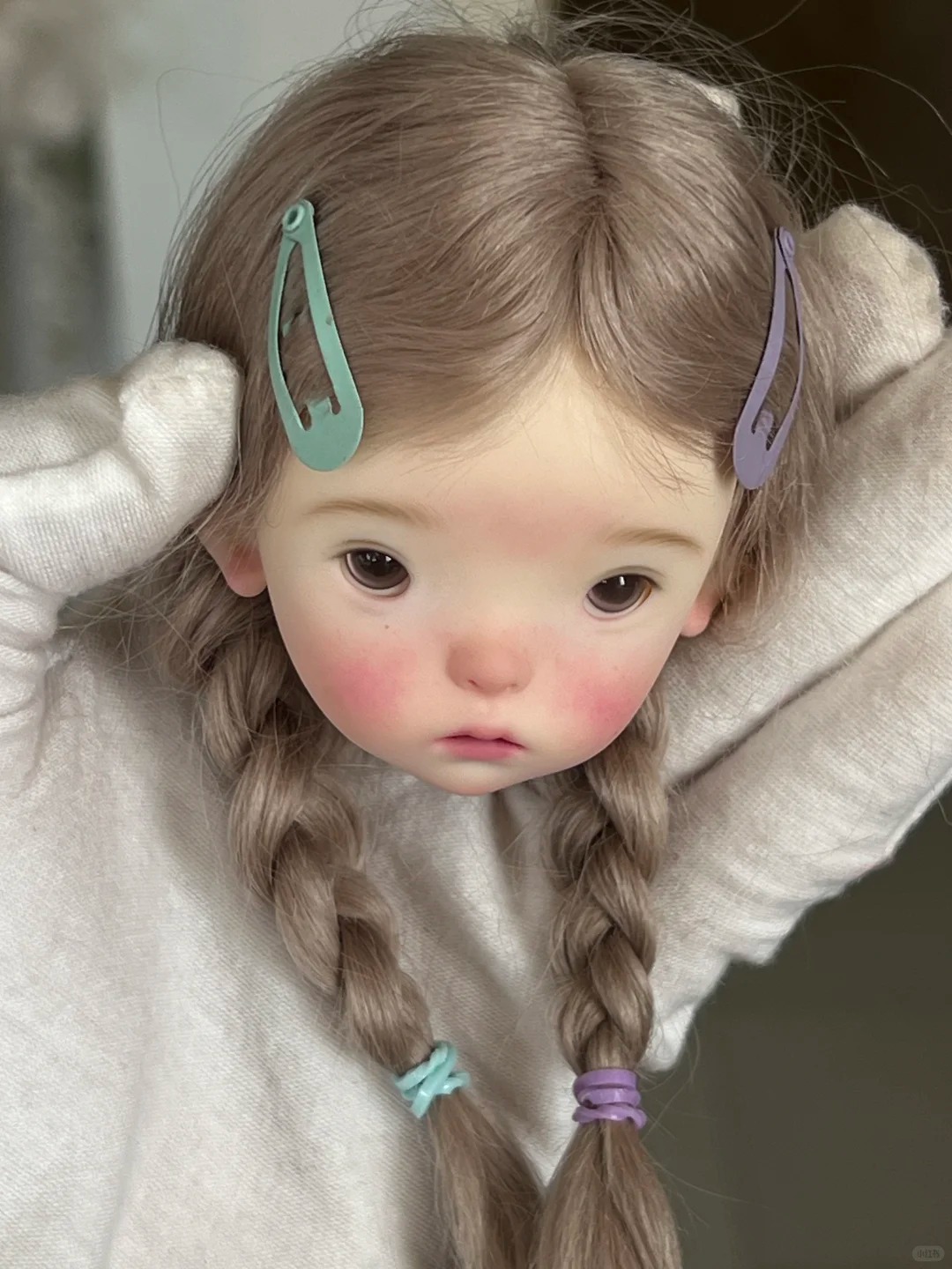 SD BJD Doll 1/6 Landoudou Head - đánh giá và giá Just Beauty Makeup