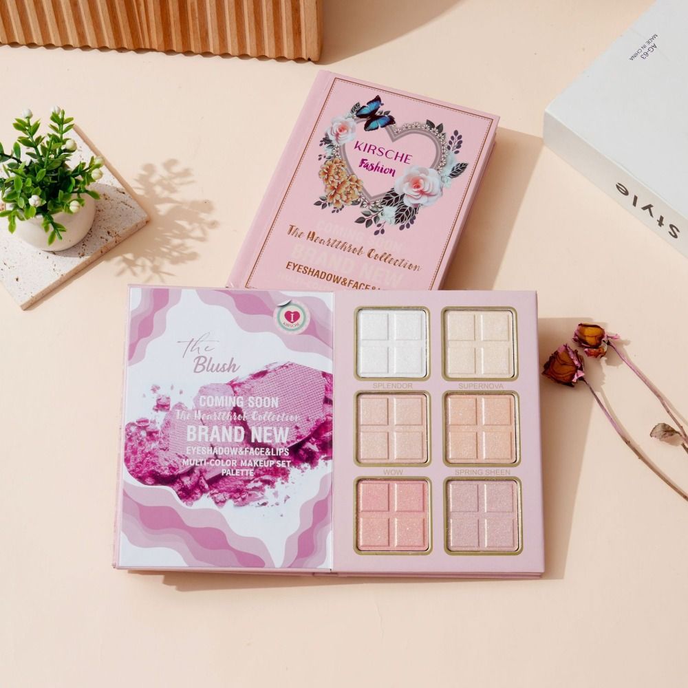New Matte Makeup Palette Book  - đánh giá và giá Beauty Book Makeup Kit