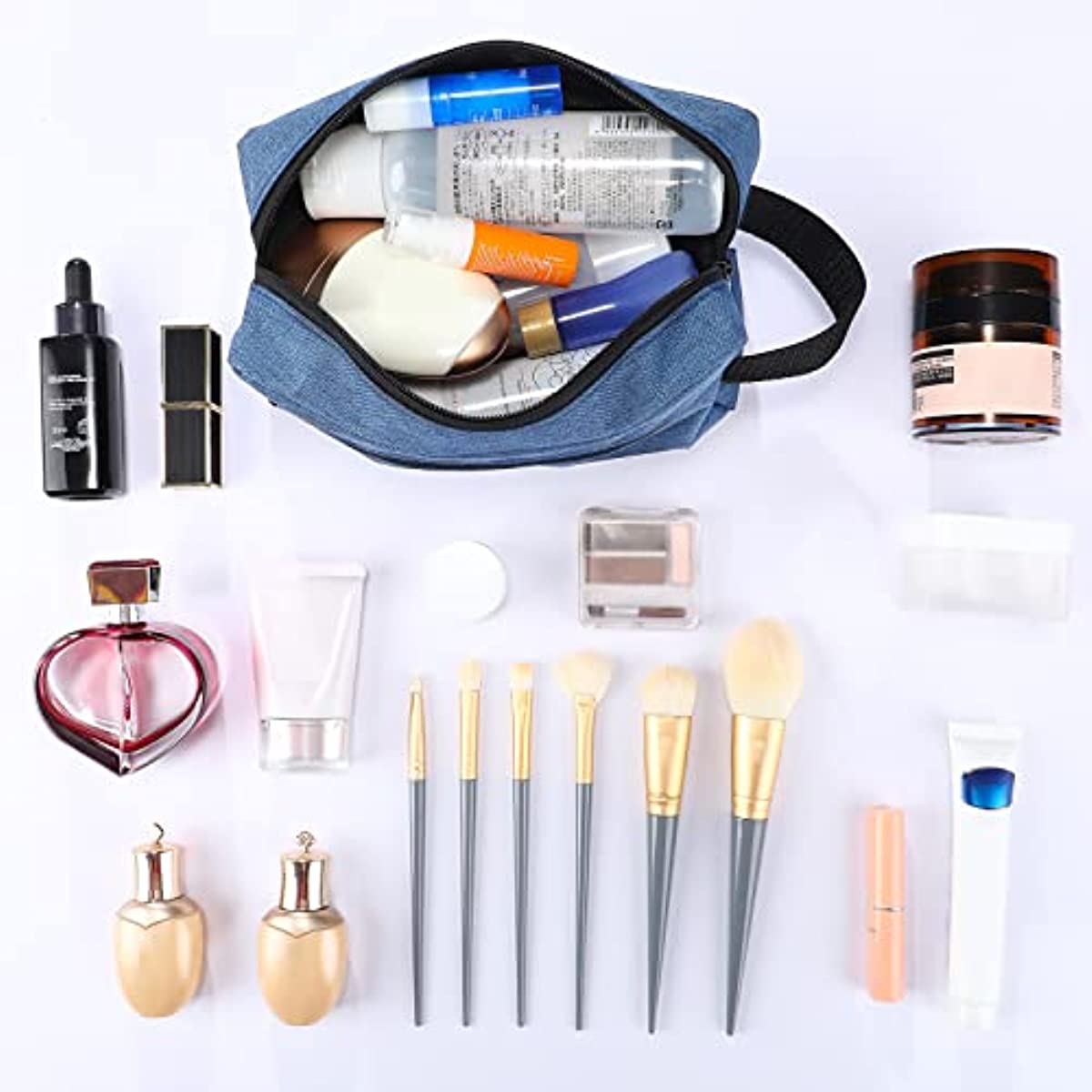 Travel Mens Toiletry Bag Women - đánh giá và giá Makeup Beauty Necessaire