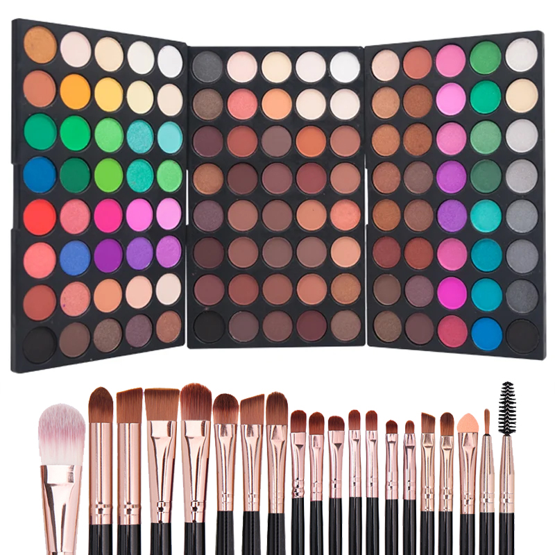 120 Colors Matte Shimmer Eyesh - đánh giá và giá Beauty Book Makeup Kit