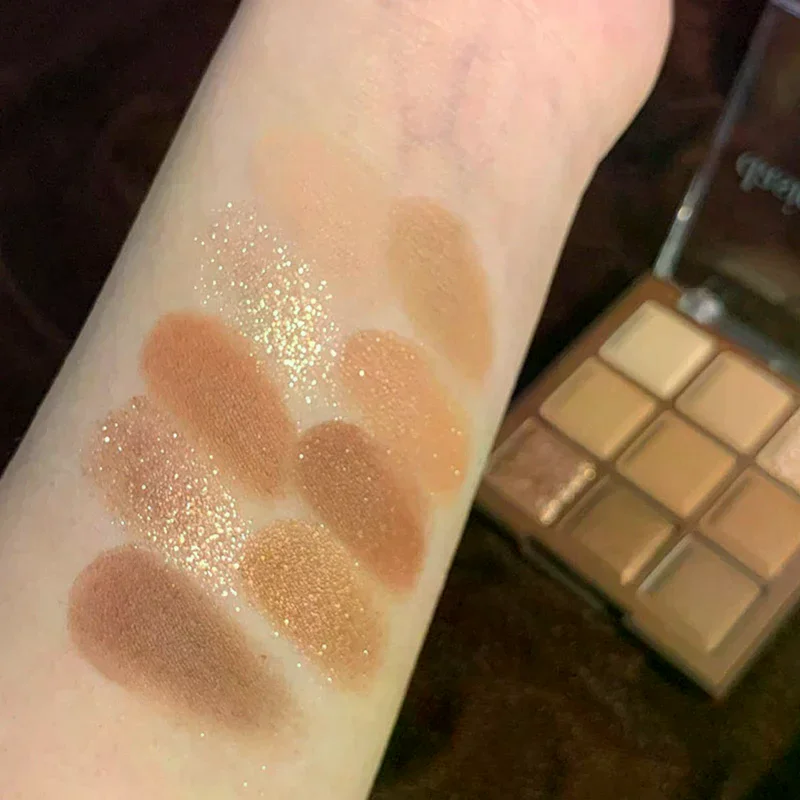 DIKALU 9 Colors Glitter Eyesha - đánh giá và giá Eyeshadow Glitter Pigment