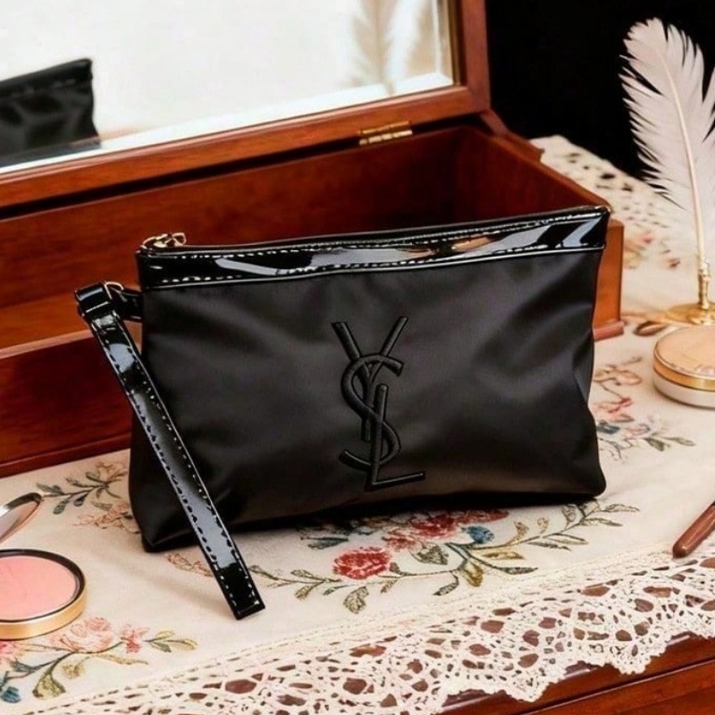 YSL Classic Cosmetic Bag For W - đánh giá và giá Ysl Beauty Makeup