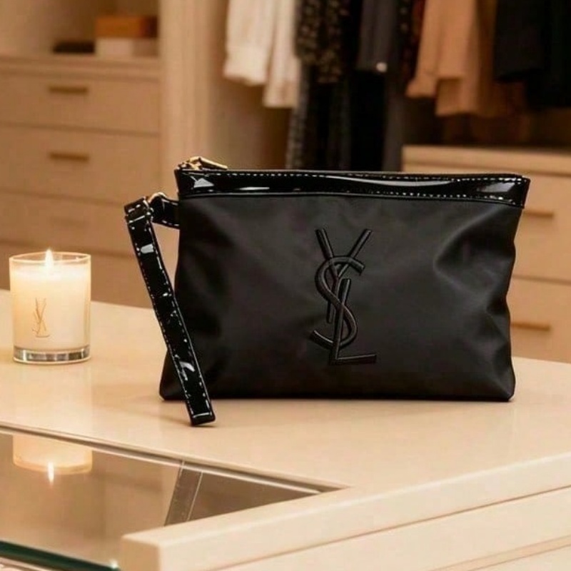 YSL Classic Cosmetic Bag For W - đánh giá và giá Ysl Beauty Makeup