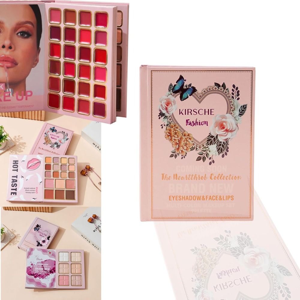 New Matte Makeup Palette Book  - đánh giá và giá Beauty Book Makeup Kit