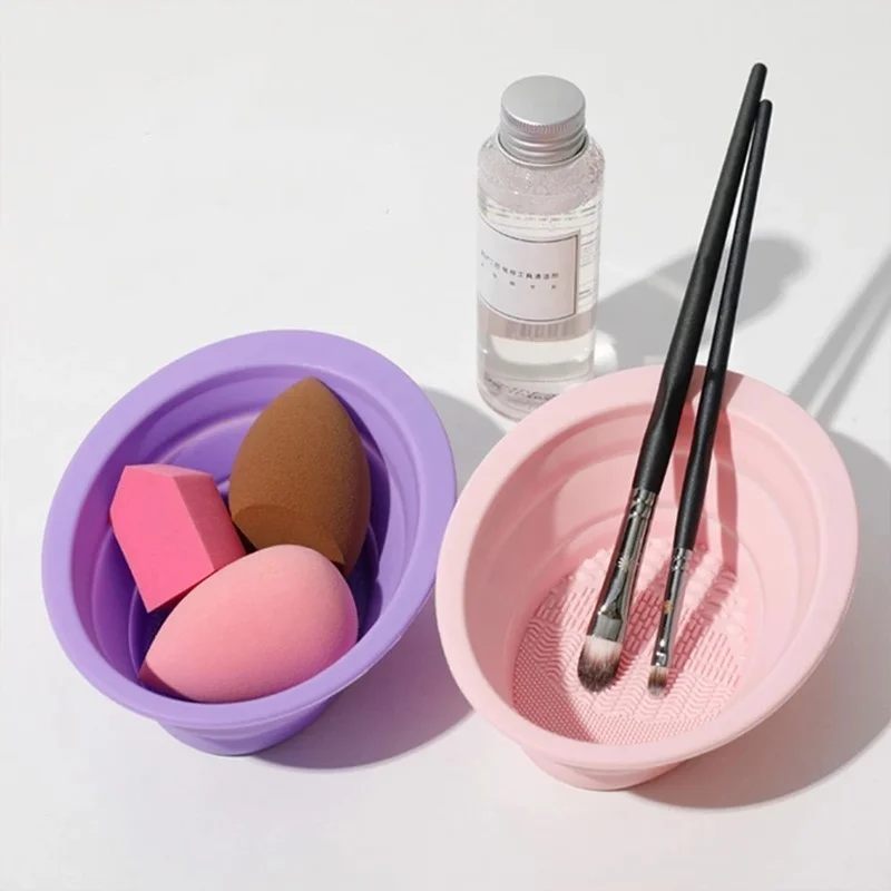 Foldable Silicone Makeup Brush - đánh giá và giá Beauty Makeup Supply
