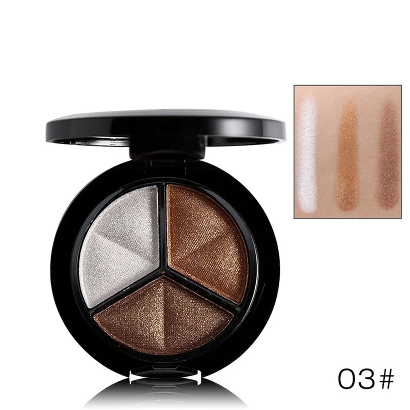 3 Colors Waterproof Glitter Ey - đánh giá và giá Eyeshadow Glitter Pigment