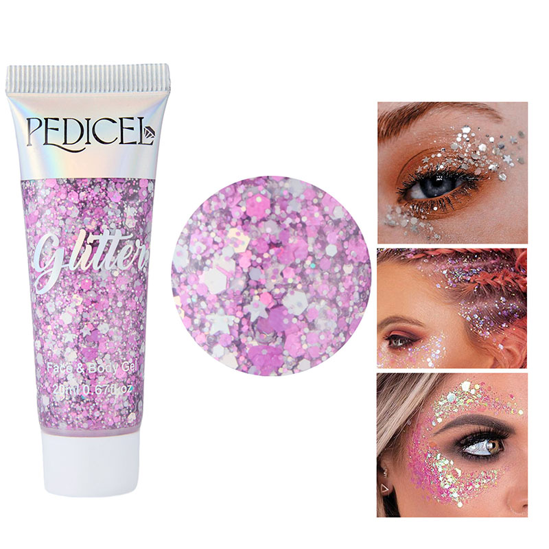 Face Glitter Gel Cream Jewels  - đánh giá và giá Eyeshadow Glitter Pigment