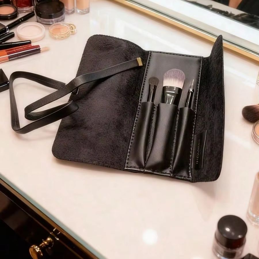 YSL Portable Makeup Brush Set  - đánh giá và giá Ysl Beauty Makeup