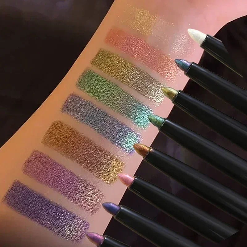 Multi Chrome Eye Liner Pen Las - đánh giá và giá Eyeshadow Glitter Pigment