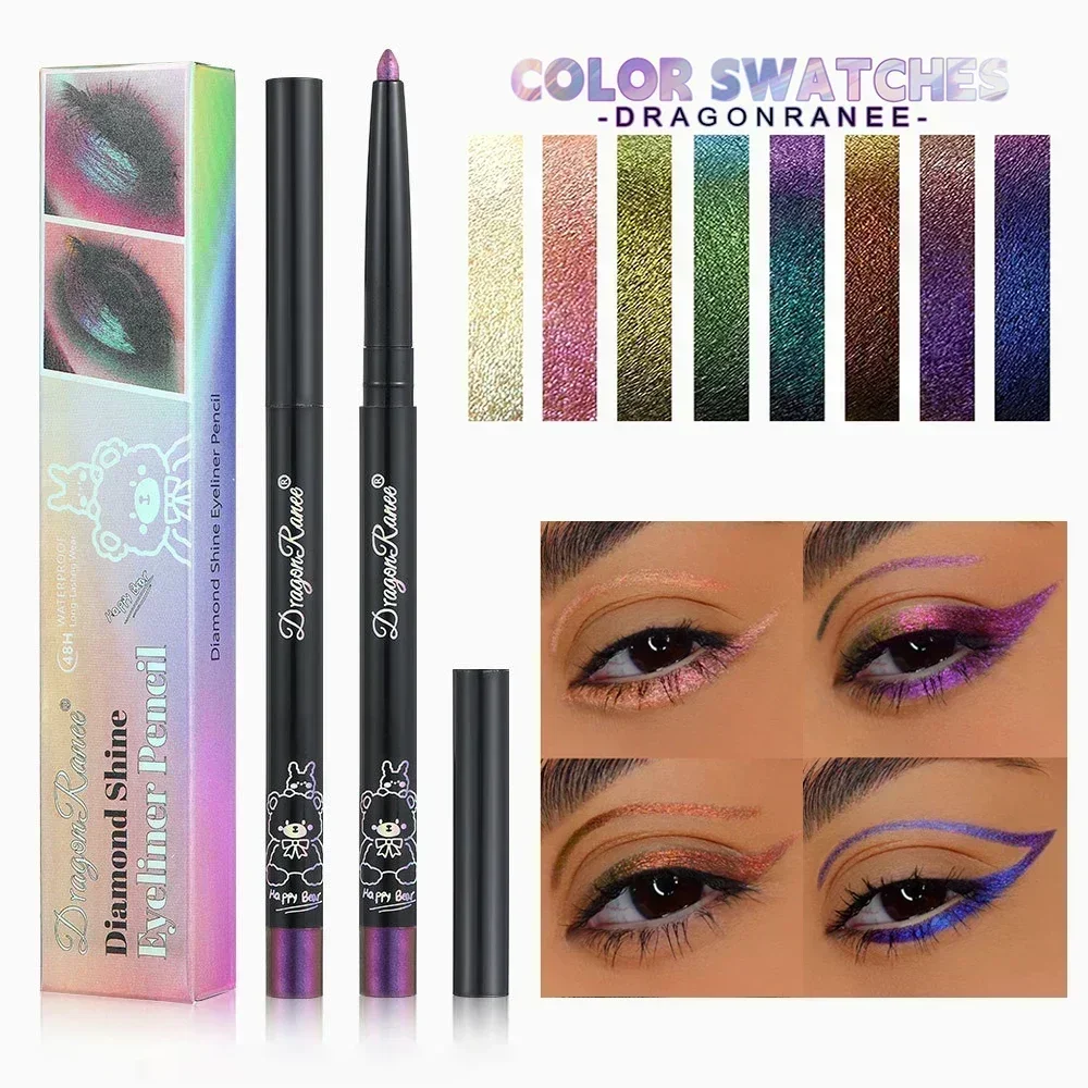 Multi Chrome Eye Liner Pen Las - đánh giá và giá Eyeshadow Glitter Pigment