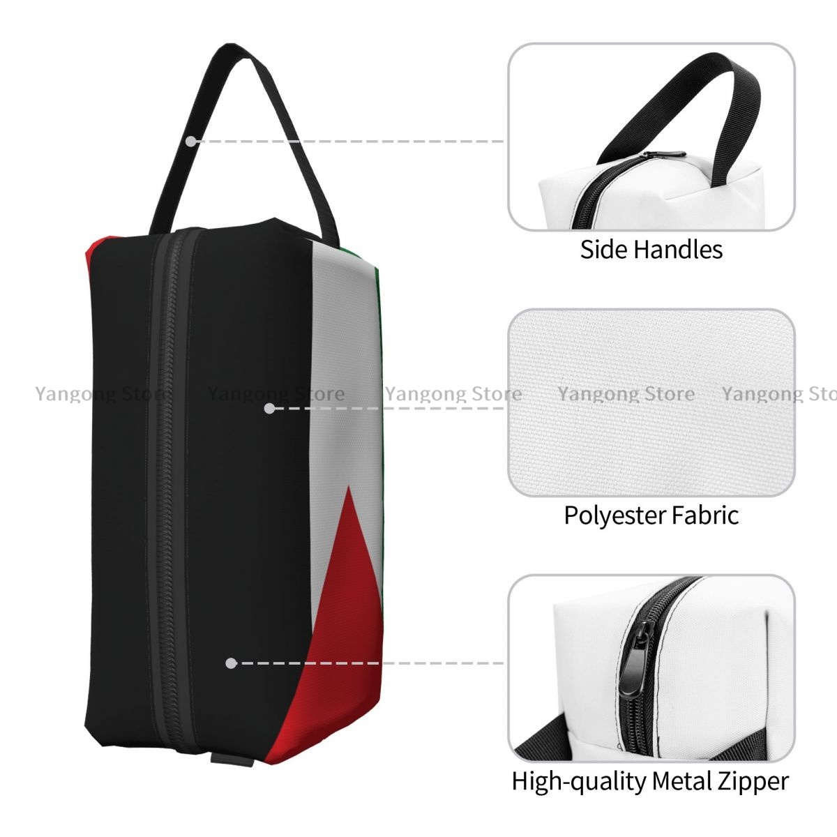 Travel Toiletry Bag Palastaine - đánh giá và giá Makeup Beauty Necessaire