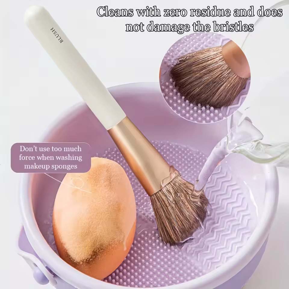 Makeup Brush Cleaning Bowl Bea - đánh giá và giá Beauty Makeup Brushes