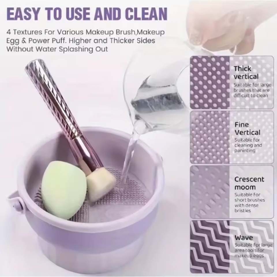 Makeup Brush Cleaning Bowl Bea - đánh giá và giá Beauty Makeup Brushes
