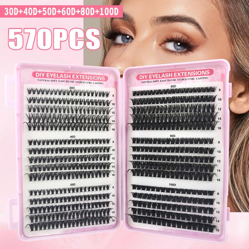 Individual Lashes 570pcs 30D 4 - đánh giá và giá Beauty Book Makeup Kit