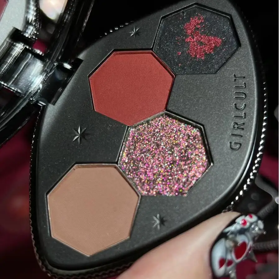 Girlcult 4 Color Eyeshadow Pal - đánh giá và giá Beauty Book Makeup Kit