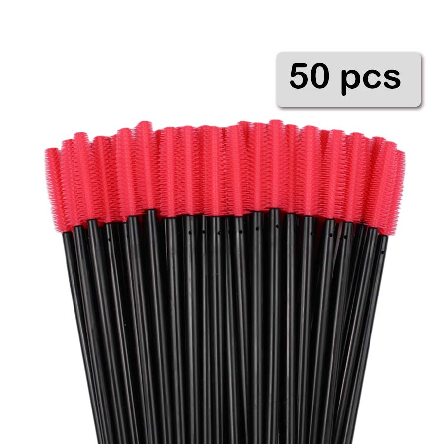 50pcs Silicone Mascara Wands A - đánh giá và giá Beauty Makeup Brushes