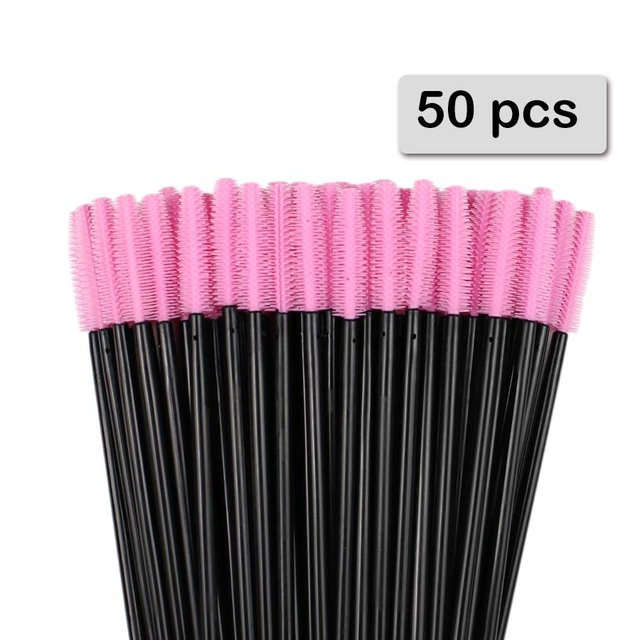 50pcs Silicone Mascara Wands A - đánh giá và giá Beauty Makeup Brushes