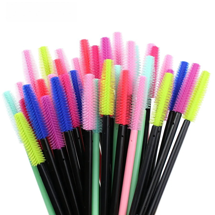 50pcs Silicone Mascara Wands A - đánh giá và giá Beauty Makeup Brushes